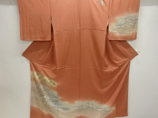 JAPANESE KIMONO / HOMONGI / MANDARIN DUCK